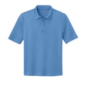 Port Authority® Youth Silk Touch™ Performance Polo - Y540 - Carolina Blue